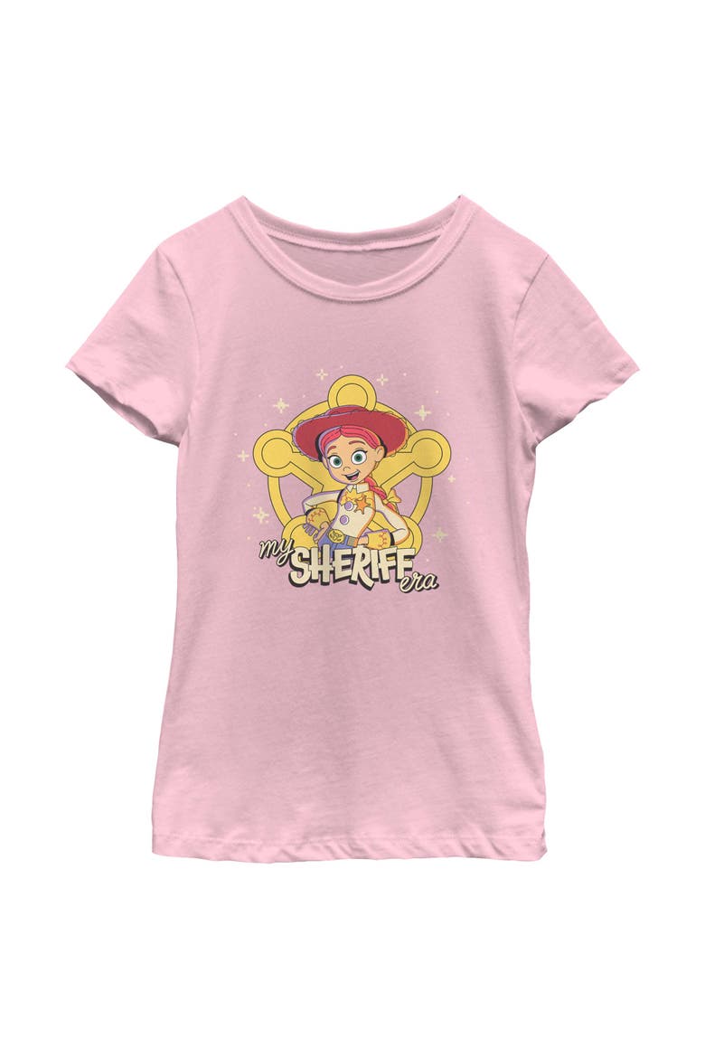 Girl's Toy Story 5 In My Sheriff Era  Graphic T-Shirt, Main, color, Light Pink