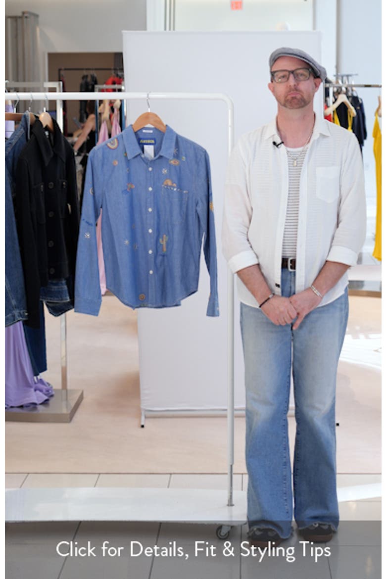 The Foxy Boxy Denim Shirt video