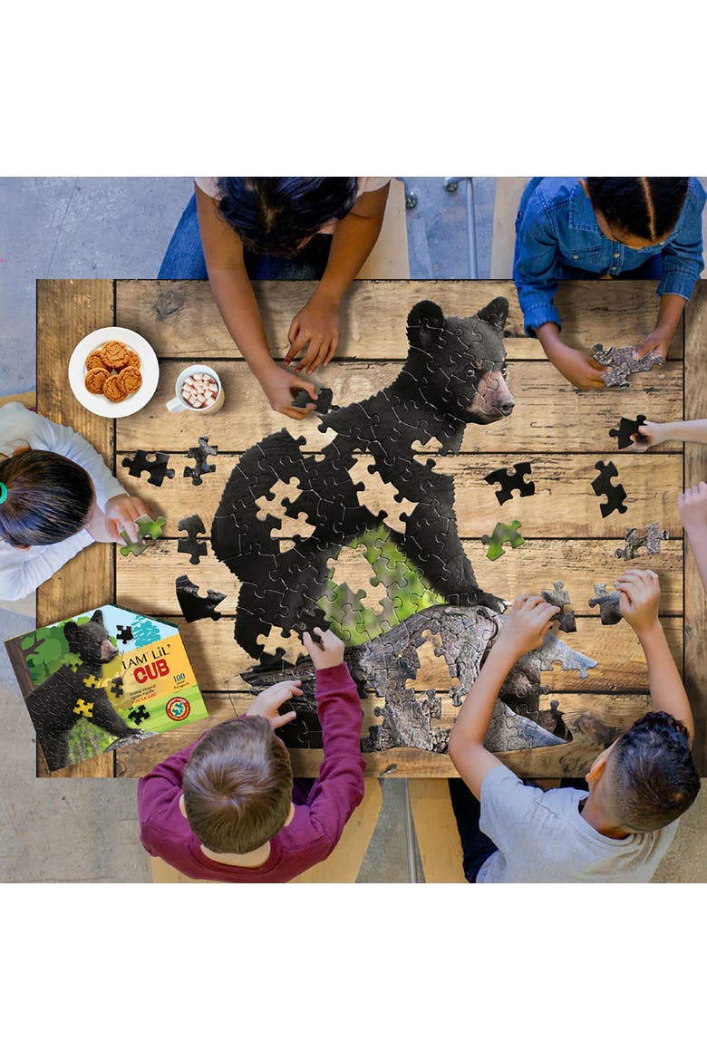 Lil Cub 100 Piece Jigsaw Puzzle, Alternate, color, Multicolored