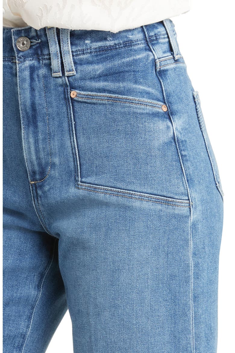 Anessa High Waist Wide Leg Jeans, Alternate, color, SUNNIE DISTRESSED