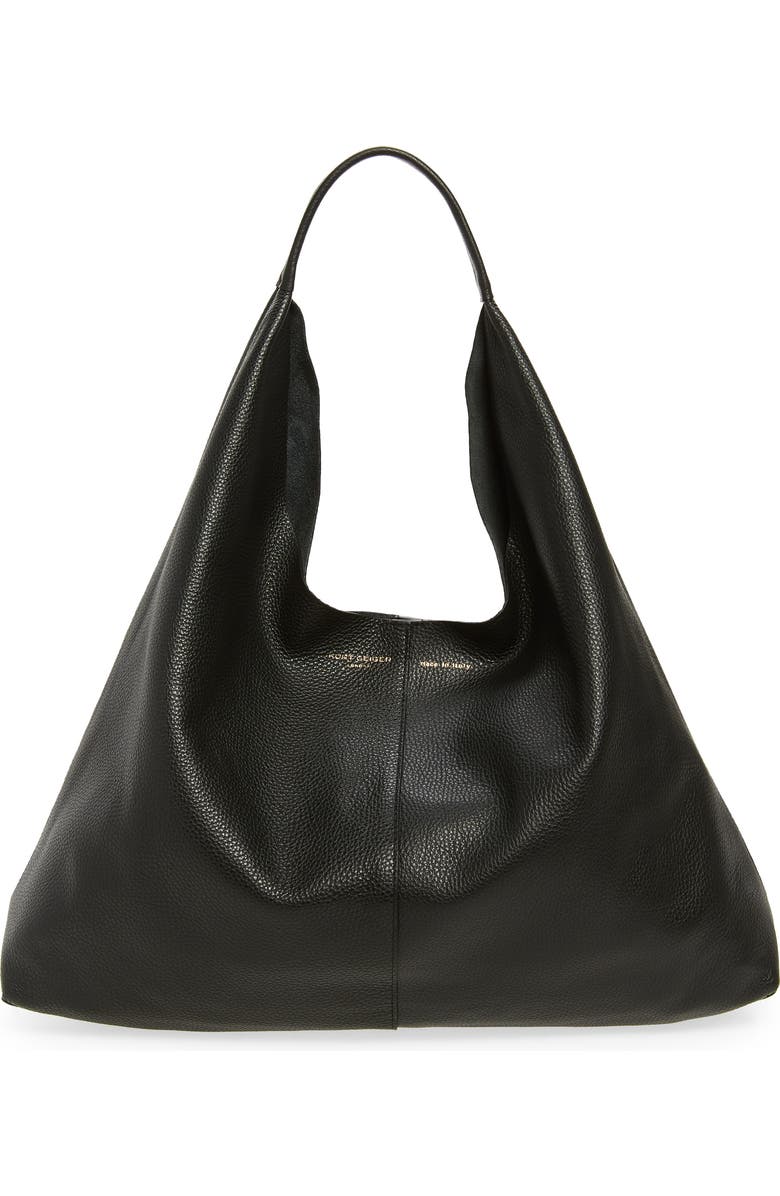 Kurt Geiger London Violet Leather Hobo Bag, Main, color,