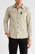 CARBON + CRAFT Water Resistant Technical Button-Up Shirt