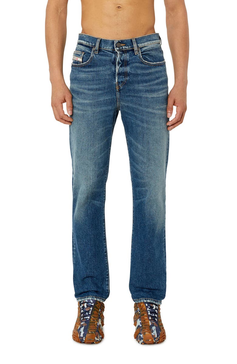 DIESEL<sup>®</sup> D-Viker Straight Leg Jeans, Main, color, 