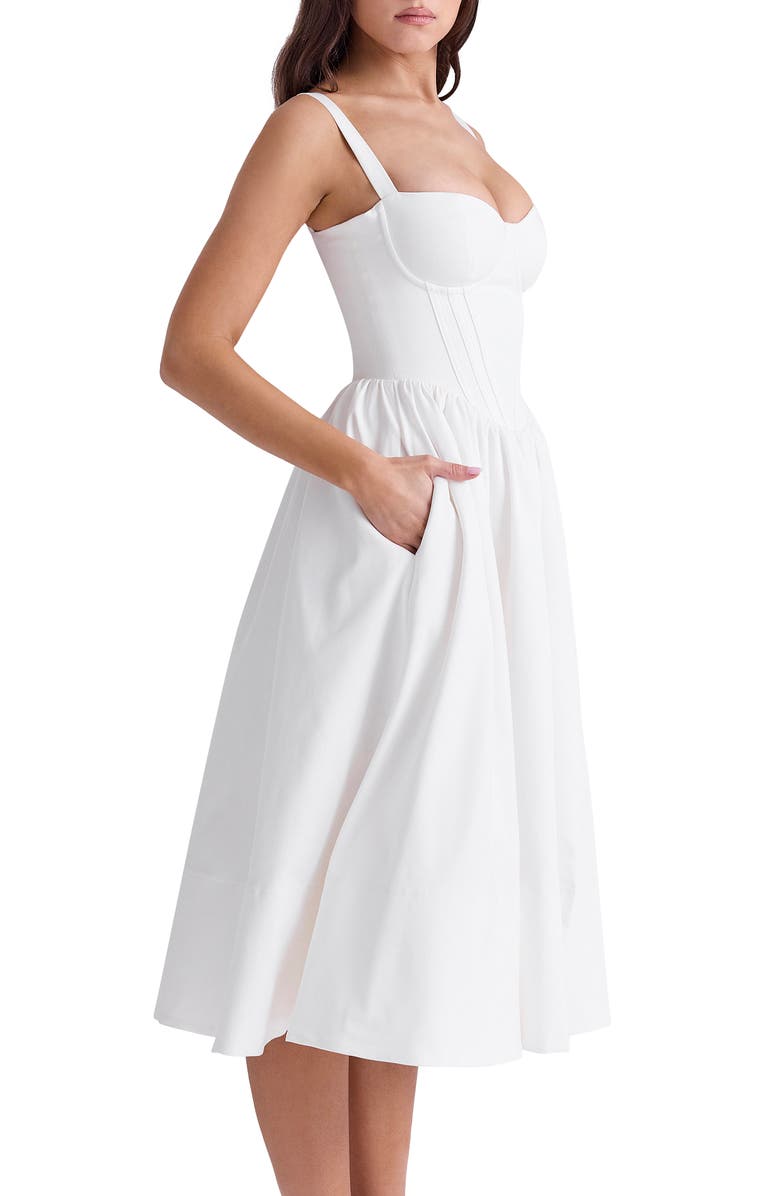 Kelly Corset Midi Sundress