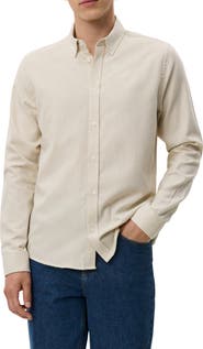 Les Deux Desert Regular Fit Cotton Button-Down Shirt
