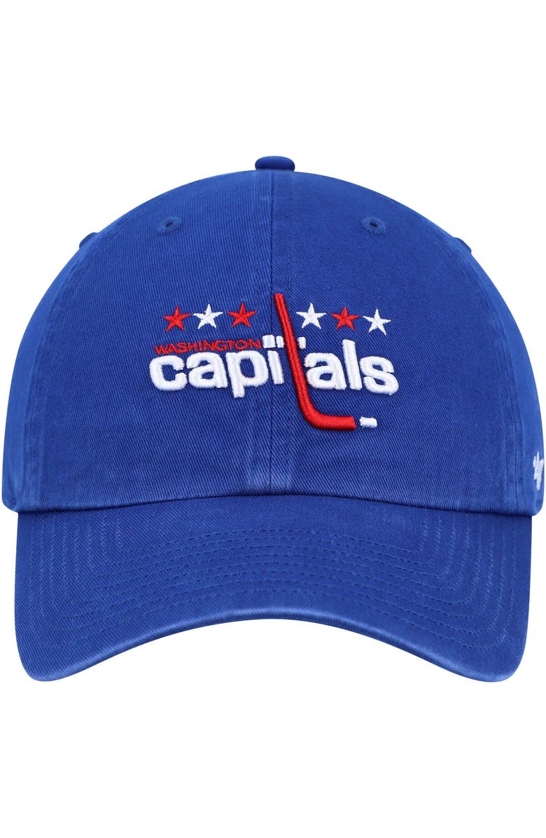 '47 Men's '47 Royal Washington Capitals Clean Up Adjustable Hat, Alternate, color, 