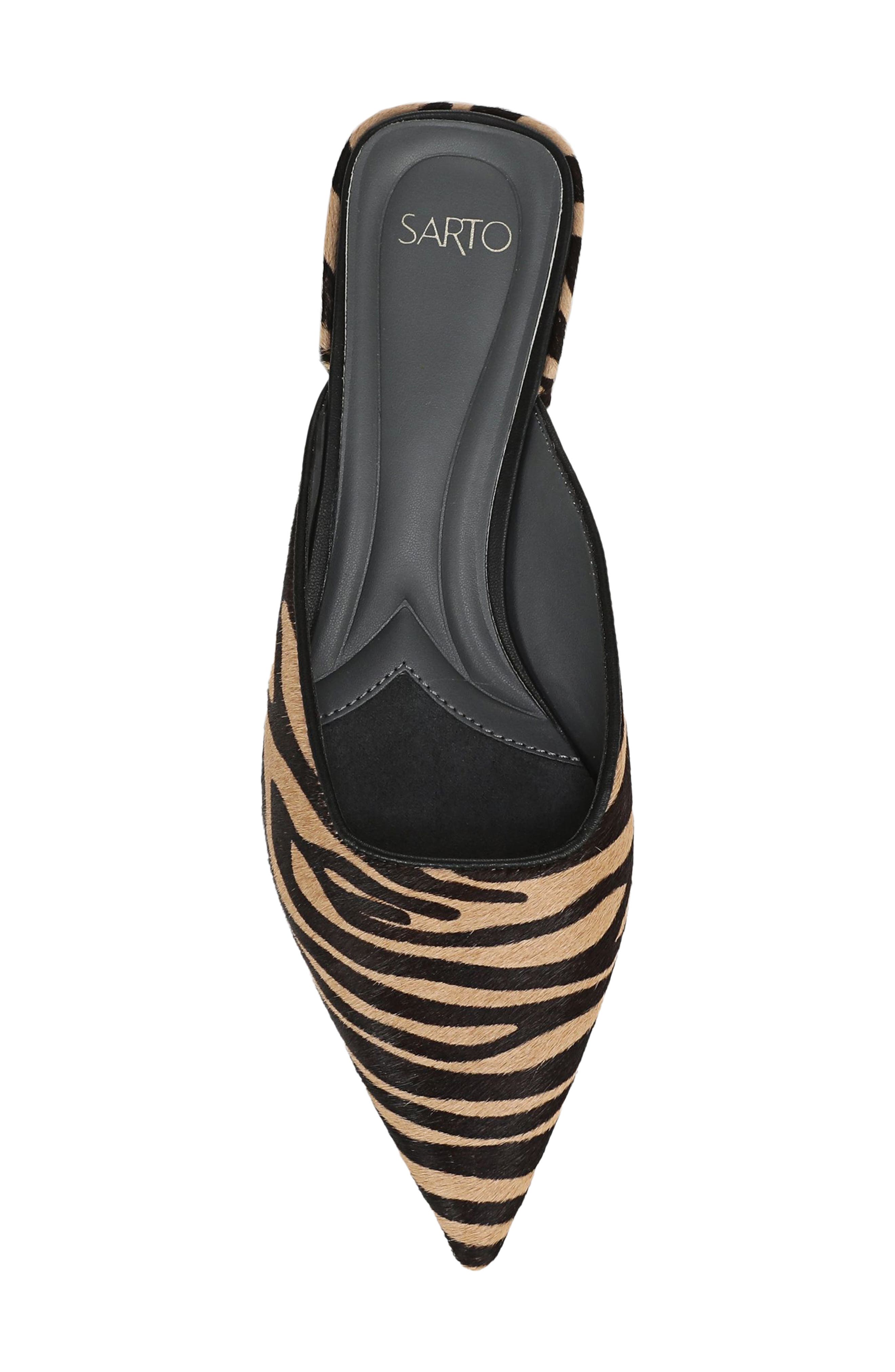 Bennet Genuine Calf Hair Mule, Alternate, color, CAMEL MULTI