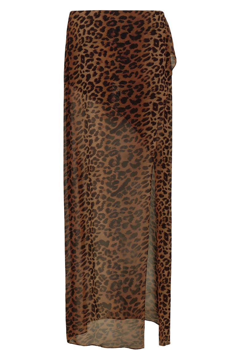 Tammy Sheer Cover-Up Maxi Skirt, Alternate, color, MULTI