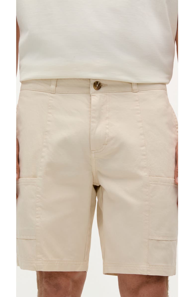 Scalpers Lucas Shorts, Main, color, Cream