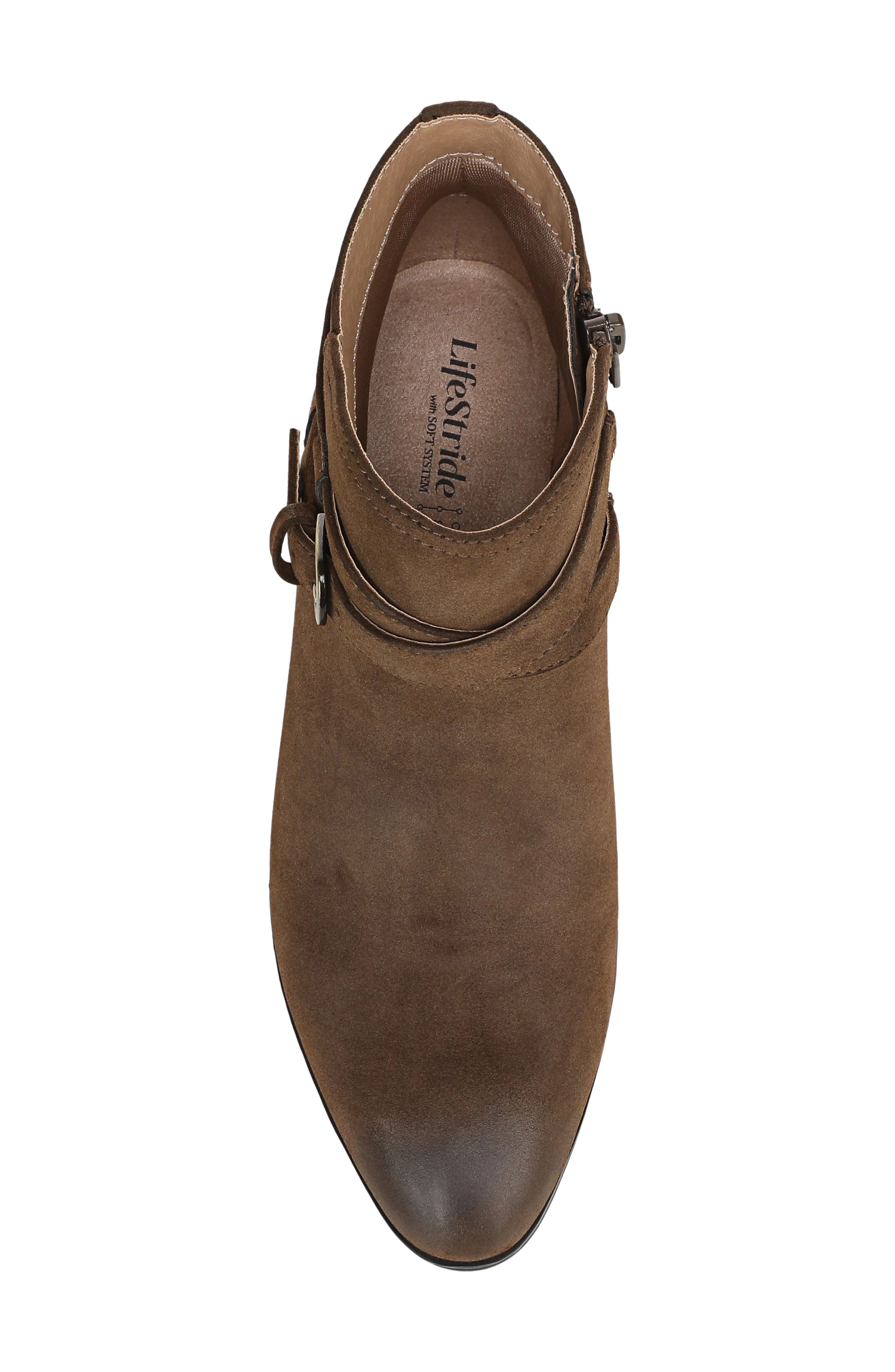 Oaklyn Ankle Bootie, Alternate, color, DK TAUPE