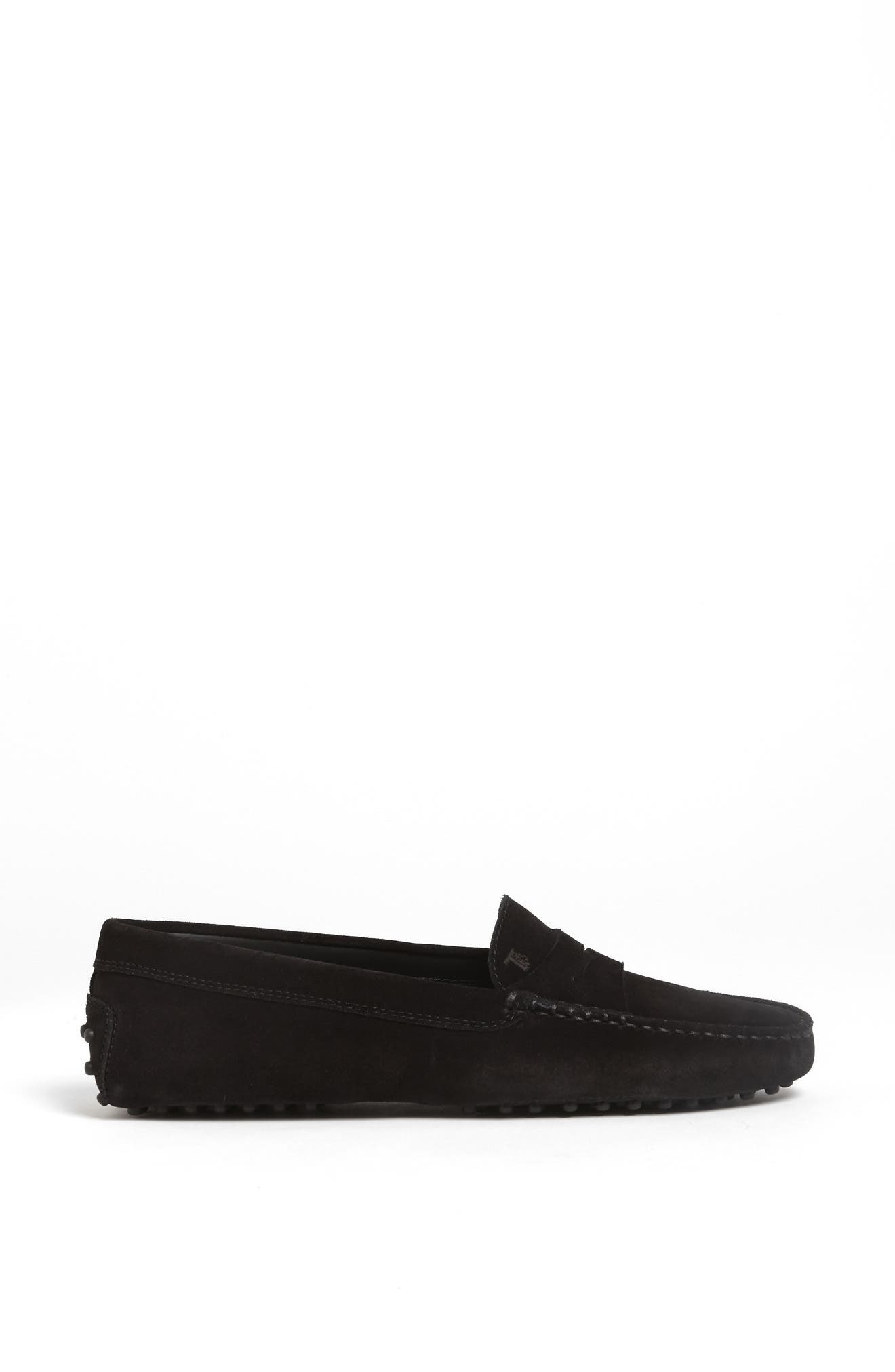 Gommini Driving Shoe, Alternate, color, NERO