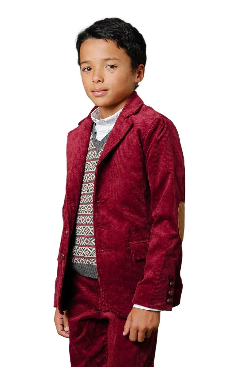 Hope & Henry Boys' Organic Corduroy Blazer, Toddler, Alternate, color, 