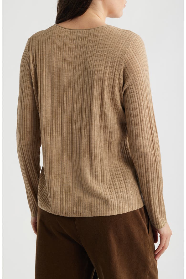 Merino Wool Sweater, Alternate, color, BISCUIT