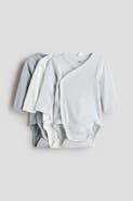 H&M 3-pack Wrapover Bodysuits