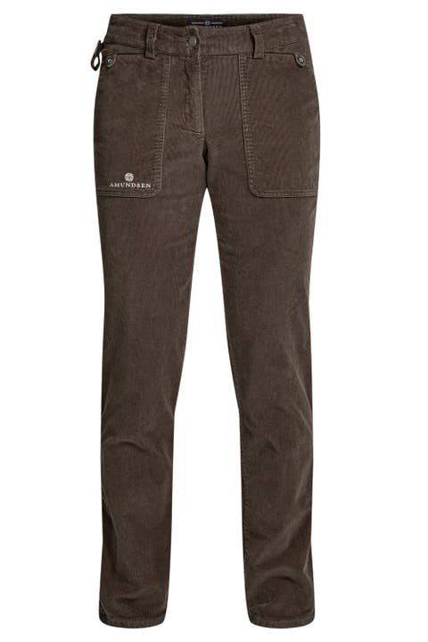 Fjordcord Slacks 16 Wale Womens