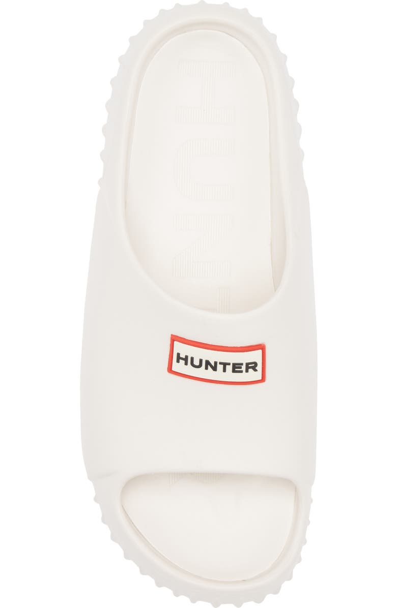 Hunter Faroe Platform Slide Sandal, Alternate, color, British Ice