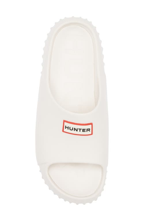 HUNTER HUNTER FAROE PLATFORM SLIDE SANDAL