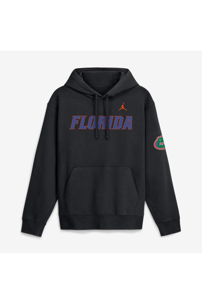 Men's Jordan Brand  Black Florida Gators 2026 Sideline Club Fleece Hoodie, Main, color, Black
