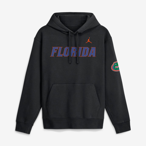 Men's Jordan Brand  Black Florida Gators 2026 Sideline Club Fleece Hoodie