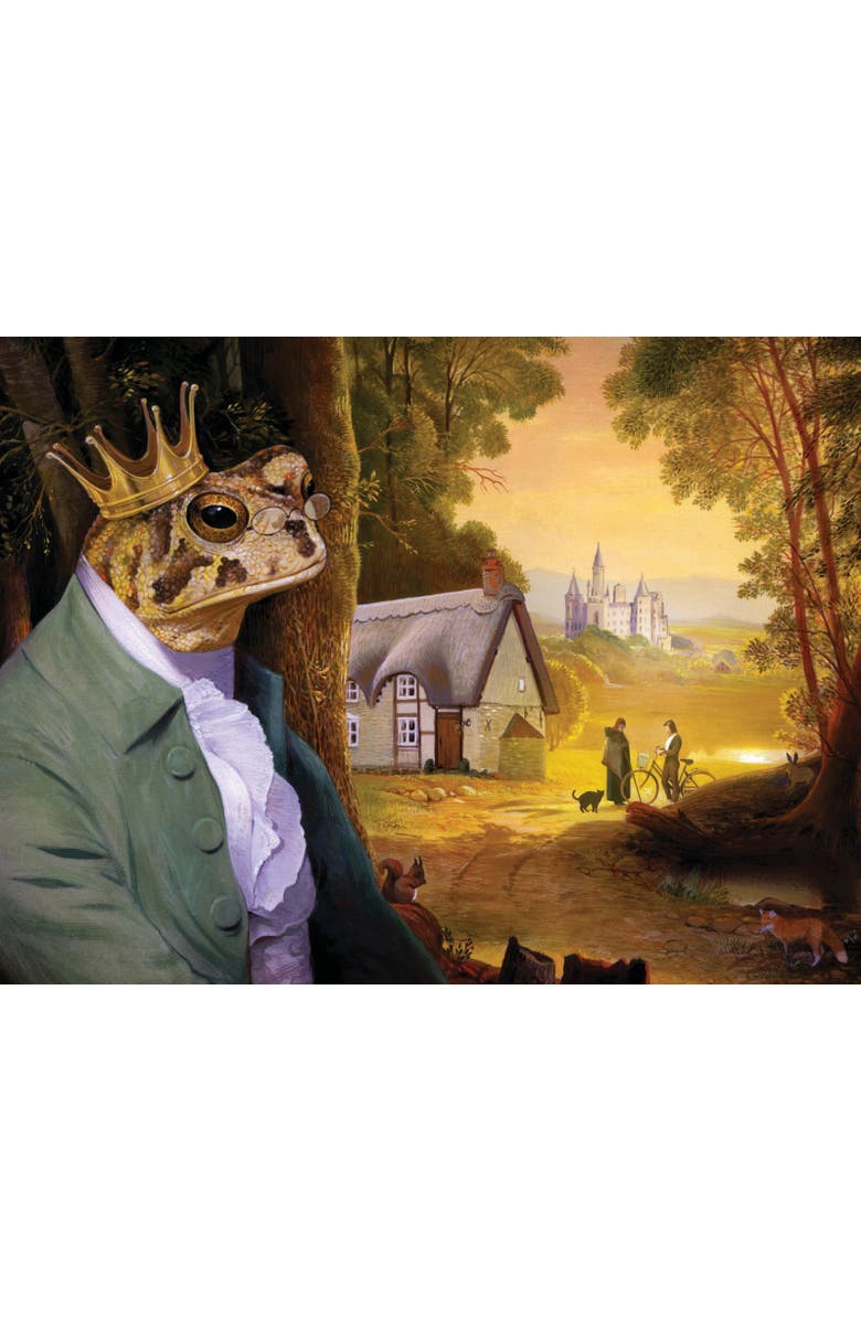 NEW YORK PUZZLE COMPANY Frog Prince 1000 Piece Puzzle, Alternate, color, NO COLOR