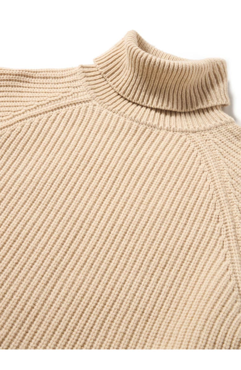 Fortela Oslo Merino Wool High Neck Sweater, Alternate, color, Off White