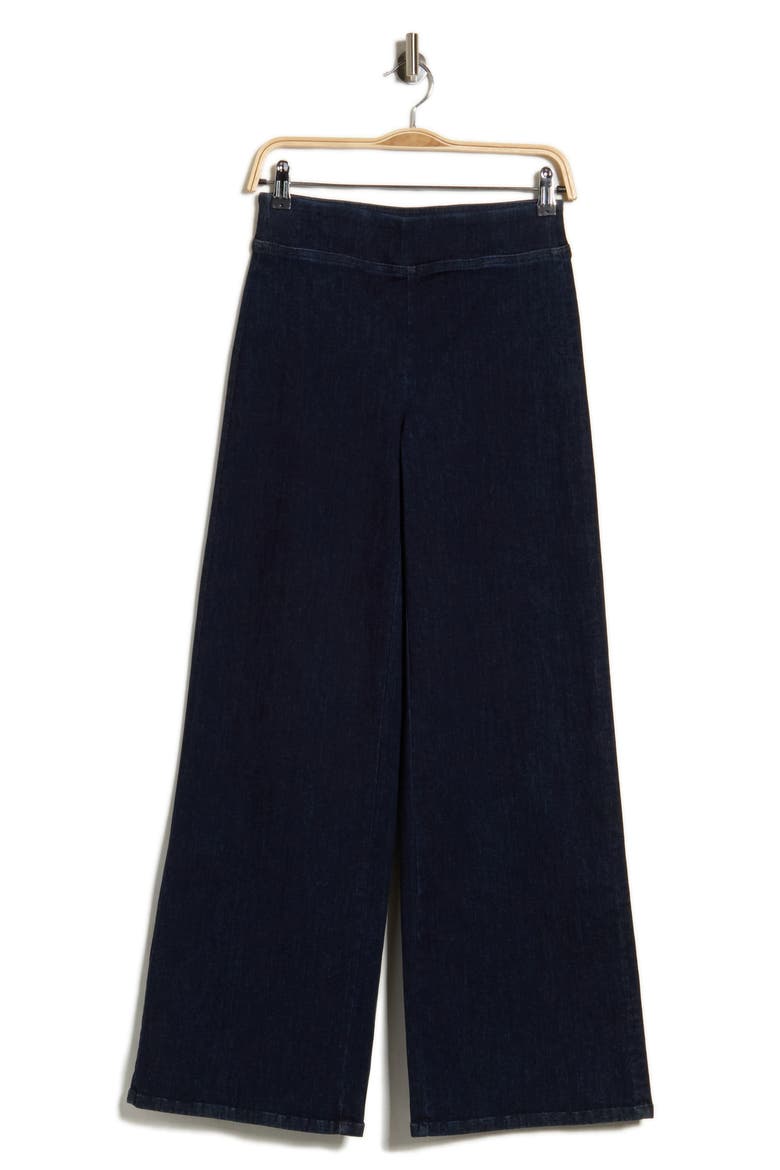 Anderson Wide Leg Pull-On Jeans, Alternate, color, DK DENIM