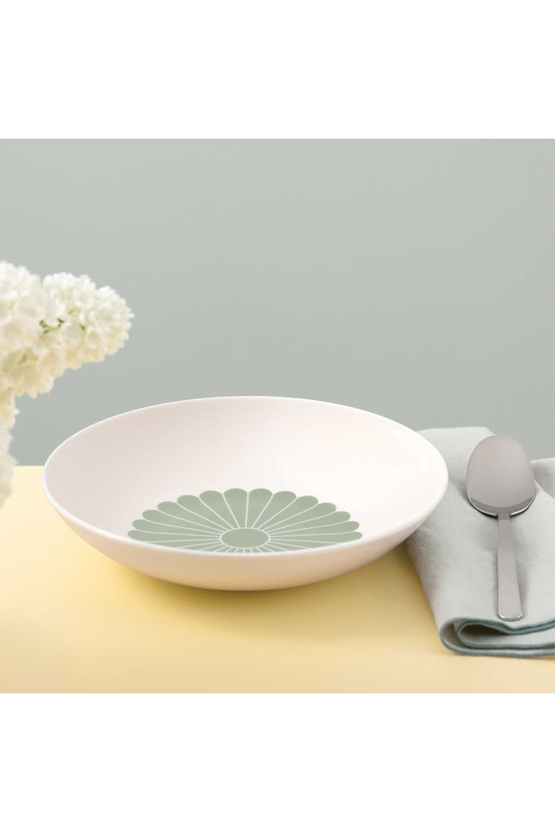 Fleur Bleu Pasta Bowl, Alternate, color, Green