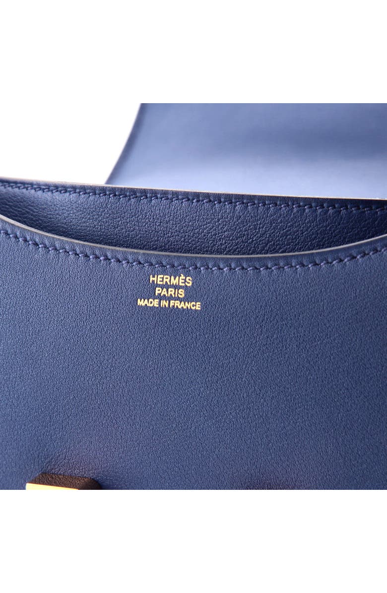 Pre-Owned Hermes Constance Bag Swift 18, Alternate, color, Bleu Saphir