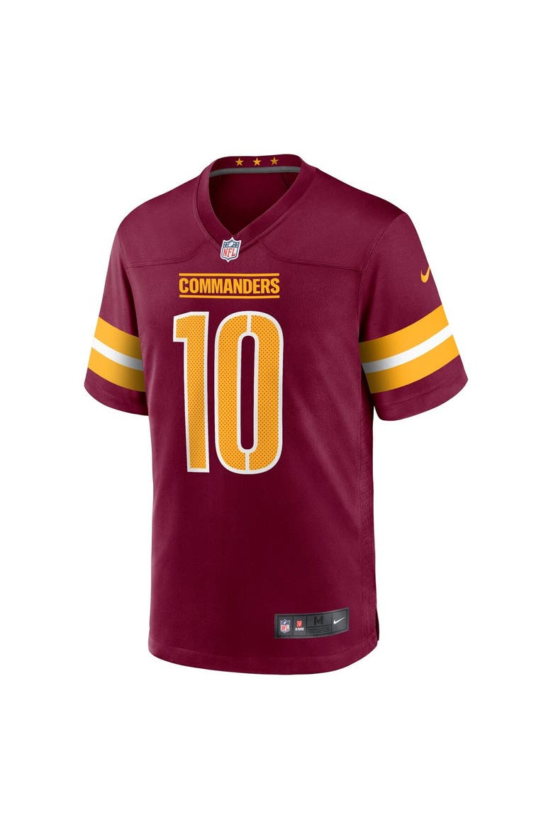 Men's Nike Curtis Samuel Burgundy Washington Commanders Game Jersey, Alternate, color, Burgundy
