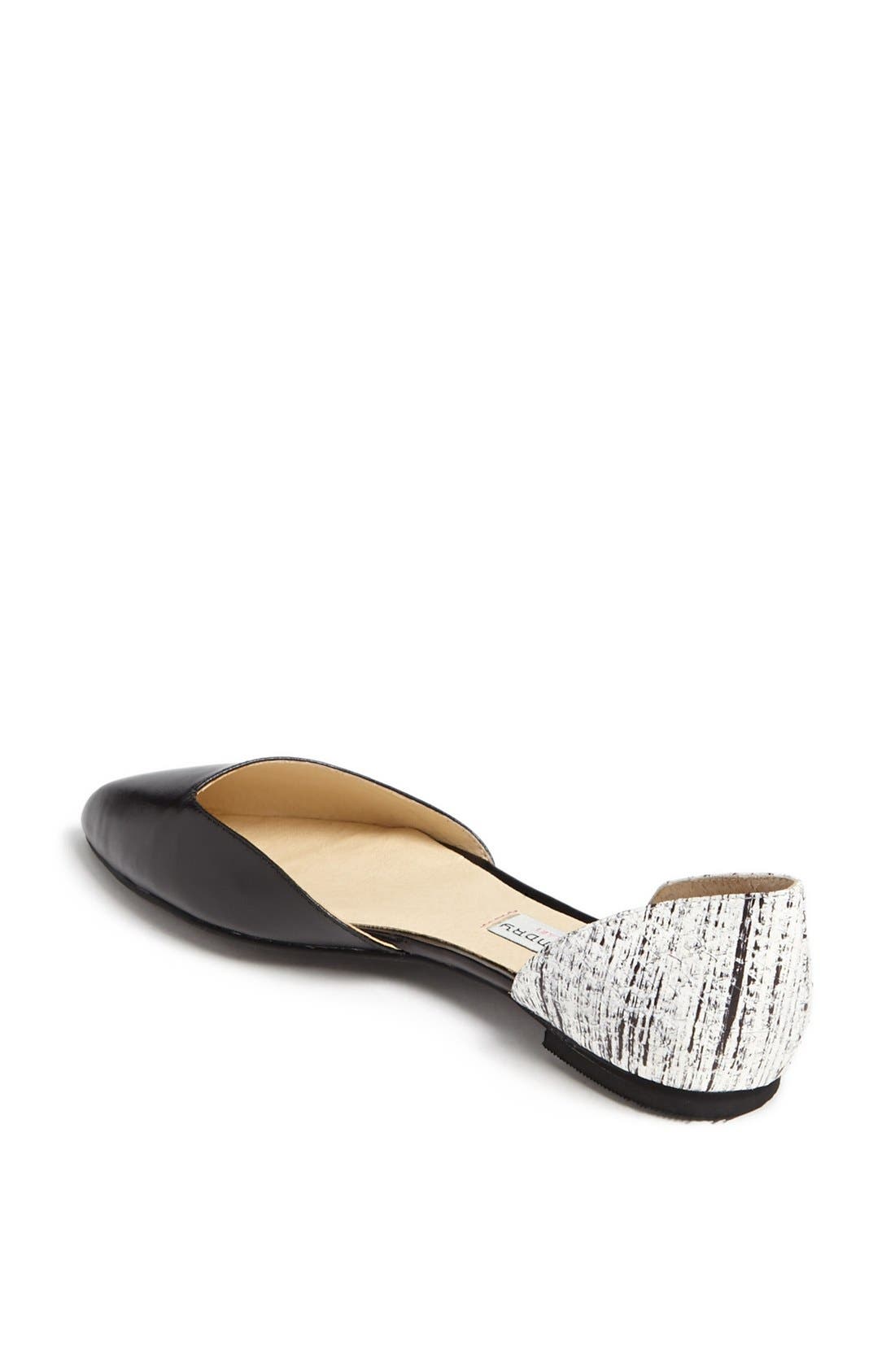 'Cadence' Flat, Alternate, color, BLACK/ WHITE