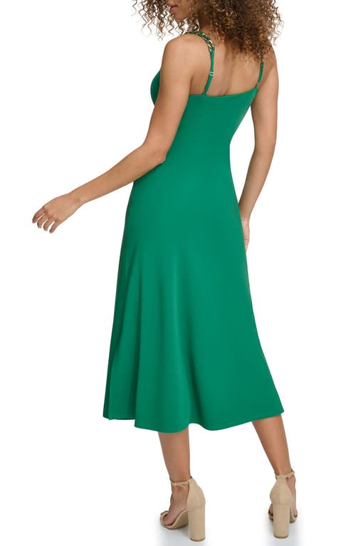 Siena Chain Strap Maxi Dress In Green