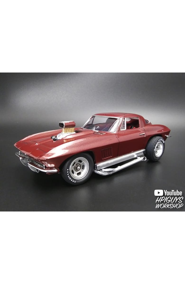 MPC 1 to 25 Scale Model Kit 1967 Chevy Corvette Stingray Streaker Vette, Alternate, color, Multicolored