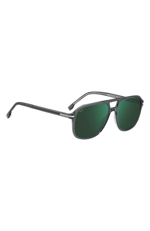 Hugo Boss Boss 57mm Square Sunglasses