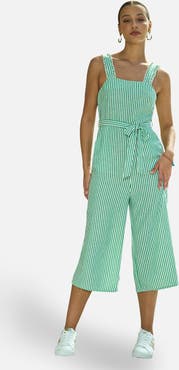 Yumi Stripe Strappy Jumpsuit