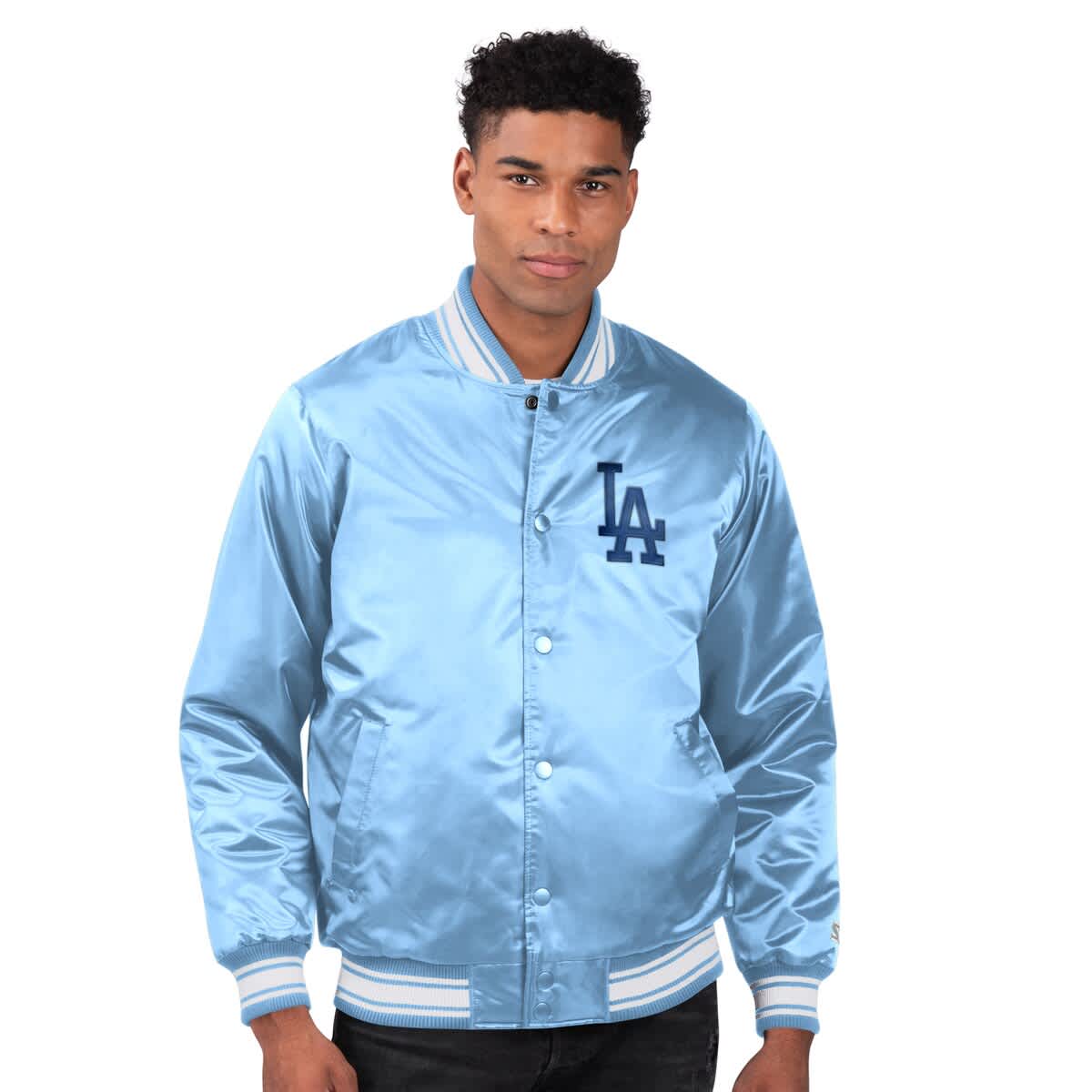 STARTER Men's Starter Light Blue Los Angeles Dodgers Locker Room