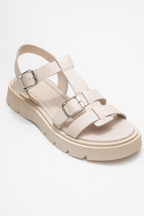 Forever & Always Shoes Melvin Leather Sandal In Brown