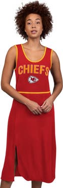 G-III 4HER BY CARL BANKS Women's G-III 4Her by Carl Banks Red Kansas City Chiefs Center Field Maxi Dress