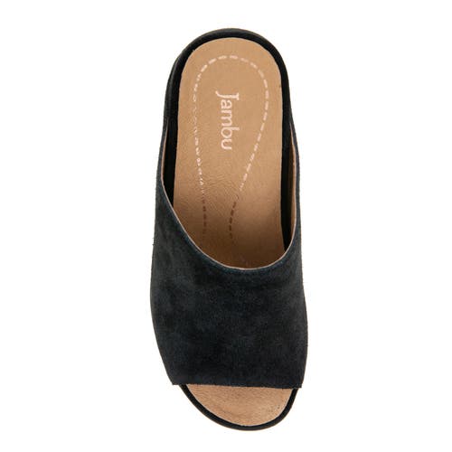 Jambu Nelly Casual Wedge Sandal In Black