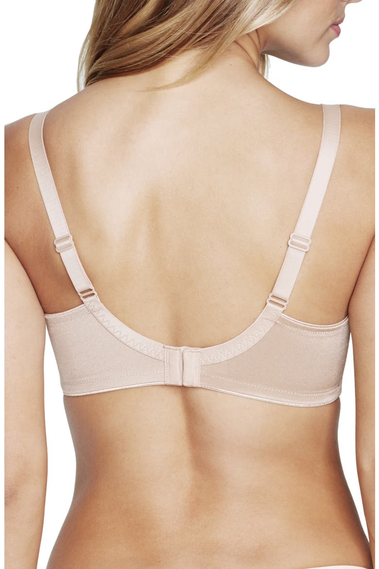 Lila Lace Minimizer Underwire Bra, Alternate, color, MOCHA