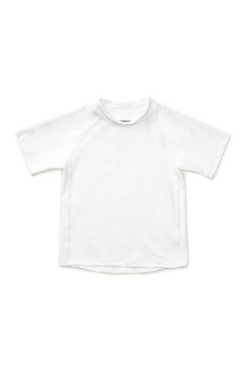Short Sleeve UPF +50 Rash Guard - White