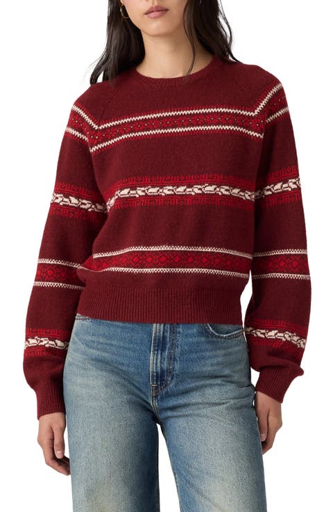 Jolie Fair Isle Crewneck Sweater