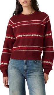 Levi's Jolie Fair Isle Crewneck Sweater