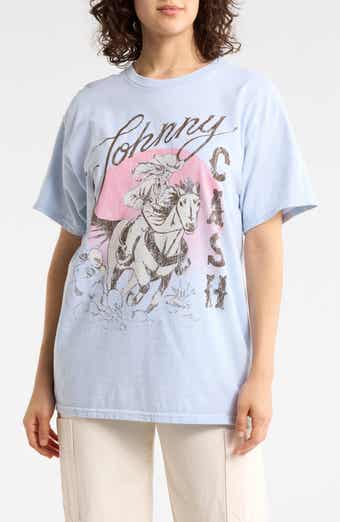 Merch Traffic Johnny Cash Cowboy Graphic T-Shirt