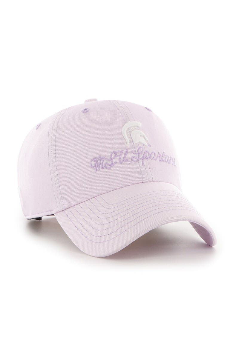 '47 Women's '47 Purple Michigan State Spartans Haze Clean Up Adjustable Hat, Alternate, color, 