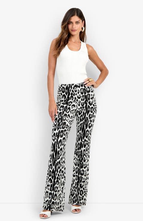 Jacoba Leopard Print Pant