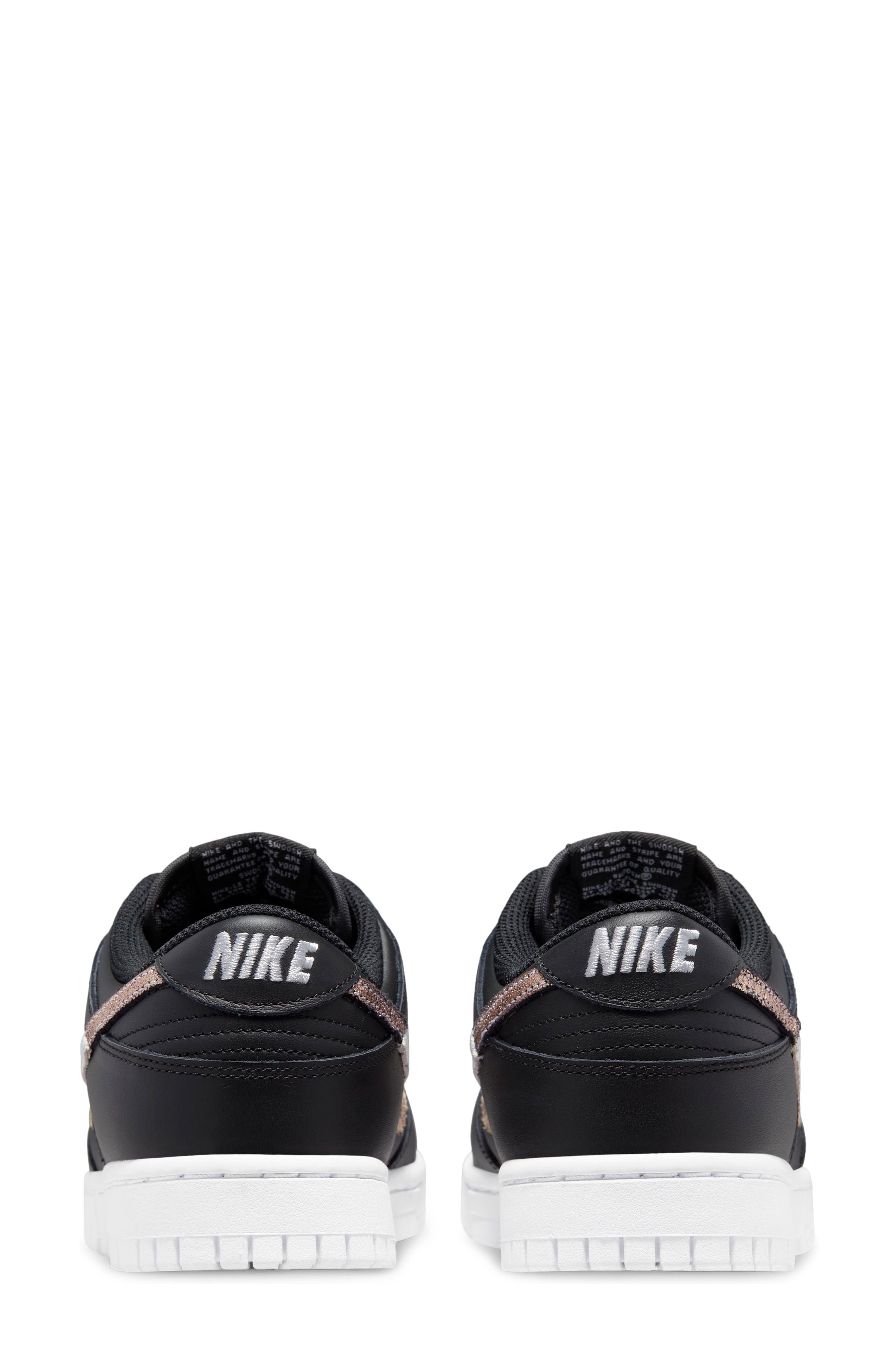 Dunk Low Basketball Sneaker, Alternate, color, BLACK/ MULTI/ COLOR/ BLACK
