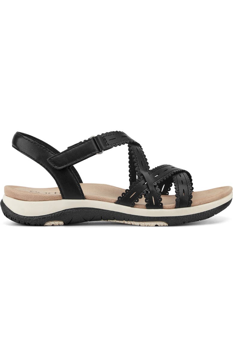 Earth<sup>®</sup> Sanetra Ankle Strap Sandal, Alternate, color, Black