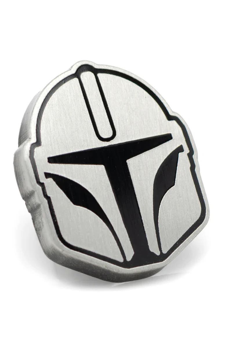Cufflinks, Inc. Mandalorian Crew Socks & Helmet Lapel Pin Gift Set, Alternate, color, Multi