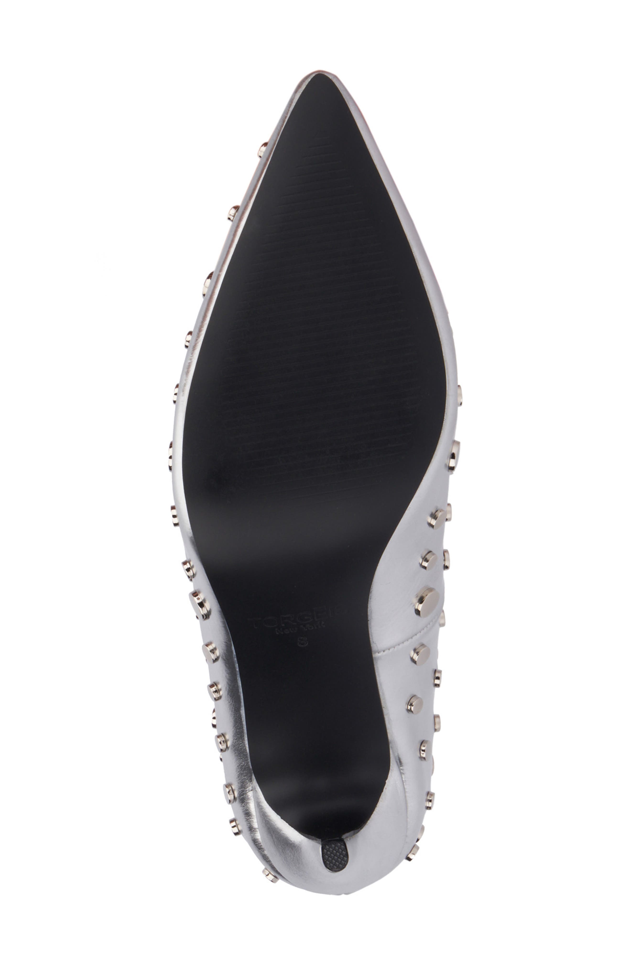 TORGEIS Zoelle Studded Pump, Alternate, color, Silver