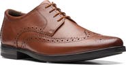 Clarks® Howard Wingtip Oxford